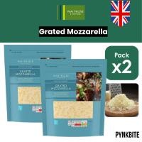 ราคา (Pack2) Waitrose Grated Mozzarella เวทโทรส มอซซาเรลล่าชีสขูดฝอย (41772956402)