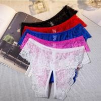 ราคา ++ไซส์ใหญ่ มีหลายสี++จีสตริงลูกไม้เปิดเป้า (977197780)