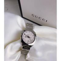 ราคา GUCCI GG2570 White Dial Diamond Ladies Watch (5144558120)