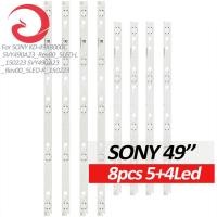 ราคา Backlight LED 8 ชิ้น/SET4R + 4L แถบสําหรับ SONY 49 นิ้ว KD-49X8000C SVY490A23_Rev00_5LED-L_150223 SVY490A23_Rev00_5LED-R_150223 Pxa1 /SET4R+4L (53954597681)