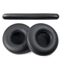 ราคา สีดําเปลี่ยนแผ่นรองหูฟังหูด้านบน Pad ชุดเบาะสําหรับ AKG K430 K420 K450 K480 Q460 หูฟัง (24439174449)