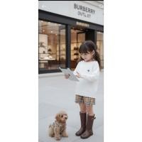 ราคา มือสอง สภาพดี เสื้อไหมพรม แบรนด์ Burberry Kids 5-8 ขวบ ของแท้ (28302948168)