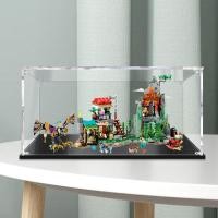 ราคา [กล่องแสดงโมเดล] เหมาะสําหรับเลโก้ 80044 ลิง กษัตริย์ ทีมกล่องแสดงอะคริลิโปร่งใสป้องกันฝุ่นรูปกล่องเก็บ (54955596845)