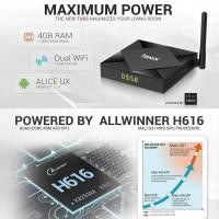 ราคา ▥ Tanix Tx6sสมาร์ทiptvกล่องandroid 10 Allwinner H616 Bt4.0 4Gb32gb H.265 4K Media Player 2Gb8gb (44065453895)