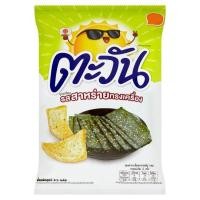 ราคา โปรสุดพิเศษ!!! ตะวัน ข้าวเกรียบรสสาหร่ายทรงเครื่อง 62กรัม Tawan Seasoned Seaweed Flavor Tapioca Chips 62g (10816485267)