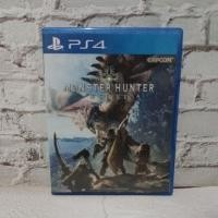 ราคา แผ่นเกมส์Ps4 Monster Hunter world มือสอง (29023534233)