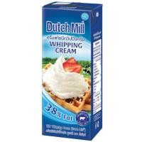 ราคา Dutch Mill Whipping Cream ดัชมิลล์ครีมแท้วิปปิ้งครีมยูเอชที 200กรัม. (44458979439)