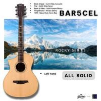 ราคา กีตาร์โปร่งไฟฟ้ามือซ้าย Bromo Guitars รุ่น BAR5CEL All Solid Guitar (43254286054)