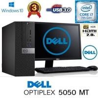 ราคา เครื่องคอมพิวเตอร์ COMPUTER DELL OPTIPLEX 5050 MT CORE I7-7700 ครบชุด สเปคแรง สภาพดี Windows 10 แท้ (23221180577)