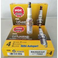 ราคา หัวเทียน NGK BKR6EGP 7092 G-Power Platinum แพ็ค 4 หัว (896219180)
