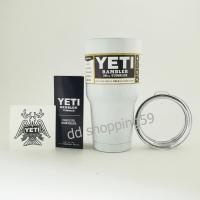 ราคา แก้วน้ำเก็บความเย็น YETI RAMBLER TUMBLER 30oz (900ml) สีขาว (549227016)