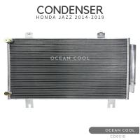 ราคา แผงแอร์ ฮอนด้า แจ๊ส ปี 2014 - 2019 พร้อมไดเออร์ CD0210 CONDENSER HONDA JAZZ GK ’14-’19 แผงรังผึ้งแอร์ แผงคอยล์ร้อน (23054713650)
