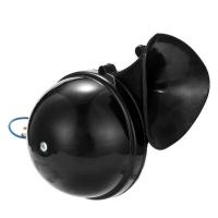 ราคา ❤ Loud 280Db 12V Black Electric Snail Air Horn Raging Sound For Car Motorcycle Truck Boat (29553699874)