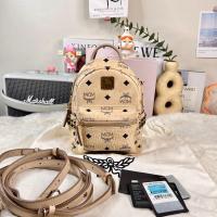 ราคา Like new‼️M C M X mini backpack ปี 2020 ออก shop ไทย สีเบจ สภาพสวยมาก ยังใหม่ เพลทยังซีล ขอบมุมไม่ถลอก ภายในสะอาด ✨✨ (19180672514)