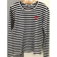 ราคา *used* เสื้อยืดแขนยาว comme des garcons ของแท้! (4475367943)