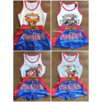 ราคา ชุดมวยไทยเด็ก (กางเกงสีน้ำเงิน ขอบ สีแดง) (2222838406)