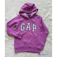 ราคา GapKids : เสื้อกันหนาวแบบสวมมีฮูด ด้านในบุผ้าสำลี สีม่วง (786855051)