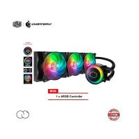 ราคา Cooler Master MasterLiquid ML360R ARGB Dual Chamber Pump CPU Liquid Cooler/Addressable RGB LED/Wired Controller/LGA1200 (50704598928)
