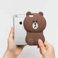 ราคา เคสไอโฟน 4/4s ซิลิโคนนิ่มลายหมีบราวน์ (5202002957)