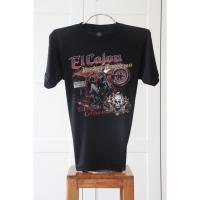 ราคา เสื้อยืดฮาเลย์ เสื้อวินเทจ 3D EMBLEM Label USA (19256291796)