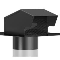 ราคา ปล่องระบายควันสังกะสี ท่อหมวกจีนแ ท่อดูดควัน สแตนเลส ฝาปิดช่องระบายอากาศบนหลังคา ขนาด 4 '' ใช้กับเครื่องดูดควันท่อ 4 นิ้ (26083886551)