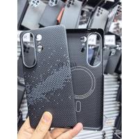 ราคา เคสโทรศัพท์แม่เหล็กแข็งแรงคาร์บอนไฟเบอร์เคฟล่าร์แท้บางเฉียบสําหรับ Samsung Galaxy S26 Ultra 2026 (สีดํา) (51104827991)