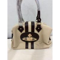 ราคา พร้อมส่ง กระเป๋า Vivienne Westwood Fabric Bowling Bag (45506569906)