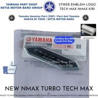 ราคา Tech Max Logo Sticker Emblem Nmax ซ้าย New Nmax Turbo Tech Max ของแท้ Yamaha Bandung (40005791418)