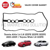 ราคา ปะเก็นฝาครอบวาล์ว Toyota Altis 1.6 1.8 ZZE121 / 122 / 141 / 142 / Toyota Wish 1.8 ZNE10 (44124608241)