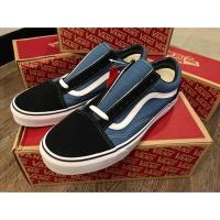 ราคา รองเท้า Vans Classic Old Skool Black/Navy ของแท้100% (2512096993)