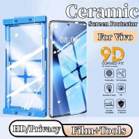 ราคา เซรามิคฟิล์มนุ่มสําหรับ VIVO X100 X90 X80 X70 Pro plus/V29/Y100 กาวเต็มรูปแบบป้องกันหน้าจอสําหรับ VIVO iQ00 11 Pro (27674218691)