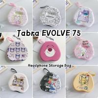 ราคา imamura สําหรับ Jabra EVOLVE 75 เคสหูฟัง Vintage น่ารักการ์ตูนชุดหูฟัง Earpads กระเป๋าเก็บปลอกกล่อง (52755622518)