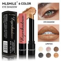 ราคา อายไลเนอร์ 4u2 อายไลเนอร์ MLSMILE Cross-Border Exclusive ลิปสติกอายแชโดว์ Stick Lazy Eye แต่งหน้ากันน้ํา Non-Smudge Pearlescent อายแชโดว์โกหก (28243952836)