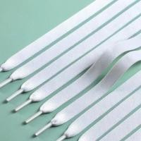 ราคา ♞,♘,♙McQueenS เชือกผูกรองเท้าแบบแบนอเนกประสงค์สีขาวบริสุทธิ์กว้างขึ้น (24122440625)