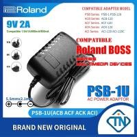 ราคา 9V 2A อะแดปเตอร์ AC/DC PSB-1U ACF ACI สําหรับ Roland XPS-10 XPS-30 Lucina Synthesizer AX-09 KEYTAR คีย์บอร์ด BOSS GT-10 กีตาร์ Multi Effects (25085831103)