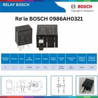 ราคา รีเลย์ BOSCH 0986AH0321 24V 4 ขา ชามสูญญากาศ รีเลย์ BOSCH (45605790078)
