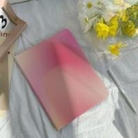 ราคา เคสป้องกันไล่โทนสีสีชมพู Apple iPad 9.7 นิ้ว 10.2 นิ้ว 10.5 นิ้ว 11 นิ้ว, iPad Air 2 3 4 iPad mini 6 5 4 3 iPad Pro iPad 2021 2020 เคสโทรศัพท์ (47207228646)