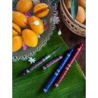 ราคา มีดแกะสลัก มีดคว้าน ลายไทย อลูมิเนียมทำสี ทั้งด้าม ของที่ระลึก (20977154319)