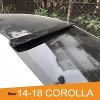 ราคา Corolla Altis 2014-2018 วัสดุพลาสติก ABS หน้าต่างด้านหลังสปอยเลอร์หลังคารถสําหรับ Toyota Corolla Altis 2014 2015 2016 2017 2018 (45005114997)