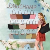 ราคา ของแท้ % LONGCHAMP Le Pliage Original L หูยาว กระเป๋าสะพายใบใหญ่ กระเป๋าท่องเที่ยว พับได้ (48753344639)