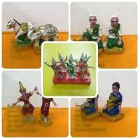 ราคา นางรำ ละครโรง ละคร ช้างม้า ชายหญิง บริวาร ตายาย เพชรเต็มเล็ก สำหรับศาลพระภูมิเจ้าที่ นางรำ ละครโรง 5ตัวละคร พลาสติก (2699460230)