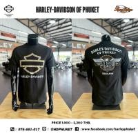 ราคา Harley-Davidson ® เสื้อยืดแขนสั้นลิขสิทธิ์แท้ (42625671351)
