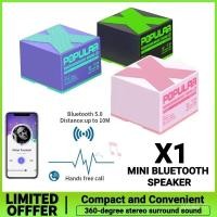 ราคา X1มินิลำโพงบลูทูธ360 ° ลำโพงบลูทูธไร้สายคุณภาพเสียงรอบทิศทางคุณภาพเสียงสูงสมดุล5.0บลูทูธเทคโนโลยีลำโพงพกพากันน้ำ (27686099735)