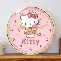 ราคา ห้องนั่งเล่นห้องนอนเจ้าหญิงนาฬิกาแขวนสีชมพูHello Kittyเงียบการ์ตูนนาฬิกาห้องเด็กนาฬิกาควอทซ์น่ารัก (44804936976)
