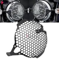 ราคา Motorcross Headlight Guard Grille Head light Lamp Grid Cover For Ducati Scrambler Icon 2015 2016 - (52352396400)