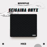 ราคา MKB Kasumi Series Glass Mousepad - Seigaiha Onyx Micro-Eched Anti-Fingerprint Anti-Slip (350 มม. x 300 มม. x 3.2 มม.) (55450734381)