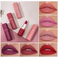 ราคา HANDAIYAN / Matte Velvet Lip Gloss / Delicate Smooth Waterproof Non-stick Cup Lip Tint / Moisturizing Lip Glaze / Long Lasting Nude Lipstick Pen / Lip Makeup Cosmetic (45703139020)