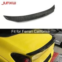 ราคา Rear Middle Trunk Spoiler Boot Lip Wing Spoiler For Ferrari California 2015 Carbon Fiber Car Stylin (52902468672)