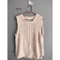 ราคา เสื้อกั๊กไหมพรม สีครีม (24655503799)