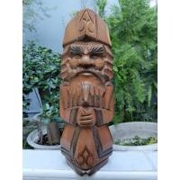 ราคา ตุ๊กตาไม้แกะสลัก Wooden dolls, carved wood Ainu Kokeshi ขนาดสูง 30ซม. (40526698970)